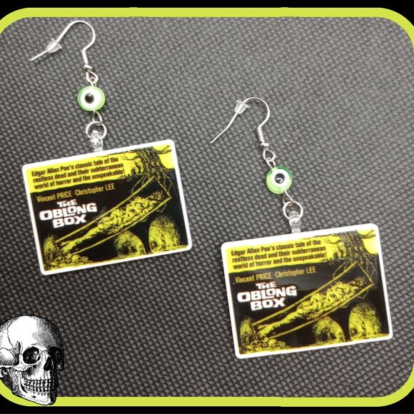 The Oblong Box 1969 Edgar Allan Poe Vincent Price Christopher Lee British Horror - Picture 1 of 2